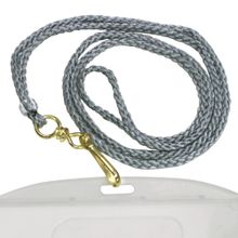 Portagafete Con Cordon Sablón 6cm x 9cm