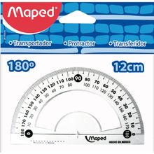 Transportador Maped 180° 12cm