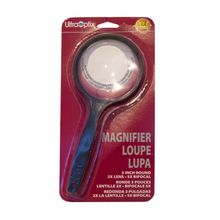 Lupa Ultraoptix Redonda 3" Negra