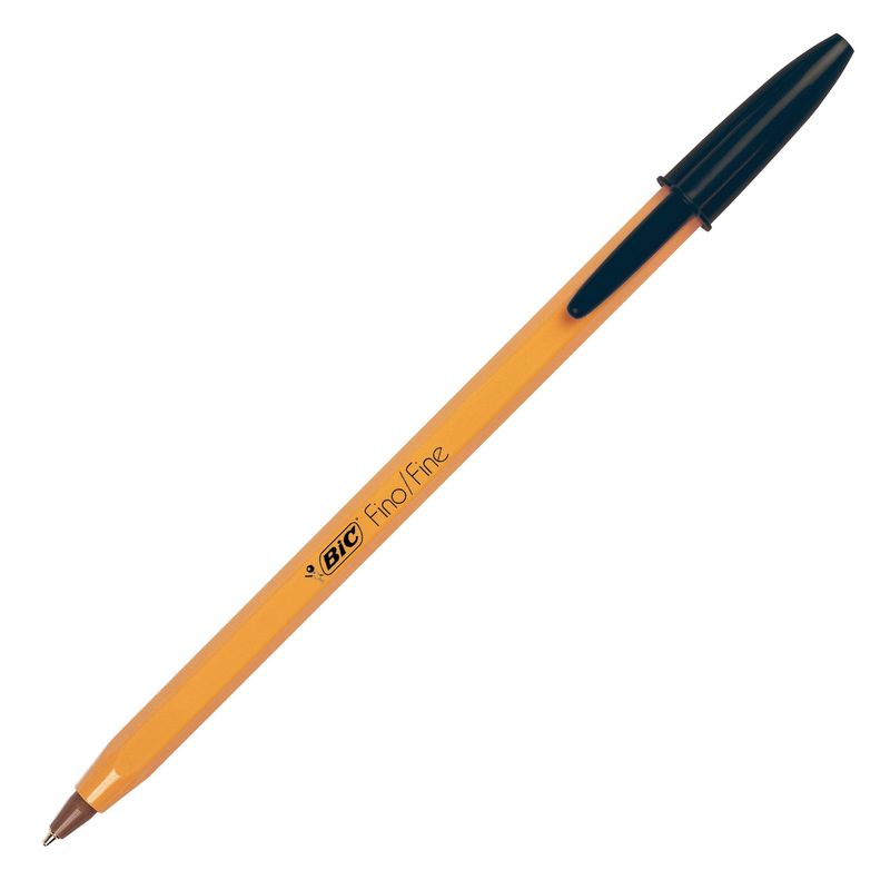 BIC Bolígrafo Grip - Naranja/Tinta Color: Negro : Productos de Oficina 