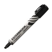 Marcador Permanente Esterbrook Punta Cincel negro 12 Piezas