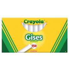 Gises Crayola Blanco 150 piezas