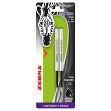 REPUESTO F PARA BOLÍGRAFO F-30 1, SLIDE PEN, NEGRO 2PZ