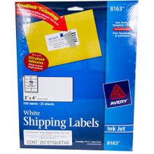 Etiqueta Ink Blanca 2"x4" Avery 2000 etiquetas