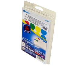 Etiqueta Adhesiva Circular Multicolor 3/4" Avery 1008 etiquetas