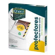 PROTECTOR DE HOJAS CARTA KINERA 10 0 H
