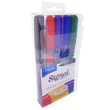 Marcador Perm Signal, Punto Fino, Colores Surtidos, 5 piezas