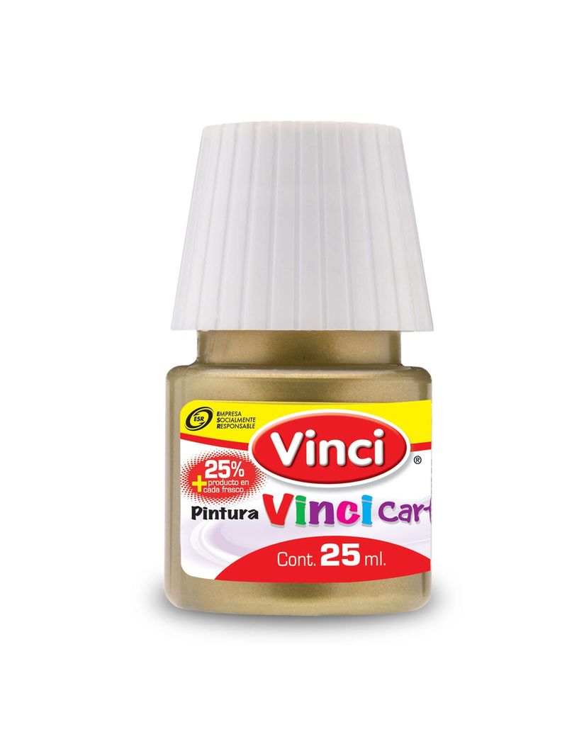 Pintura Cartel Vinci 25 ml Oro Rico 68 Caja c/10 piezas 2342 - Código: 2342 | Compra en Guadalajara