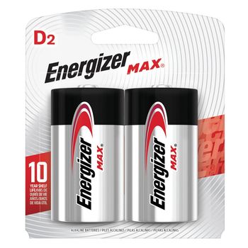 Pila D Energizer Max 2 piezas