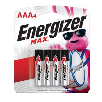 Pilas AAA Energizer Max 4 piezas