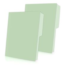 Folder Tamaño Carta Oxford Verde 100 piezas