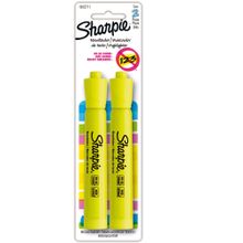 Resaltador Accent Sharpie Punta Cincel, amarillo 2 Piezas