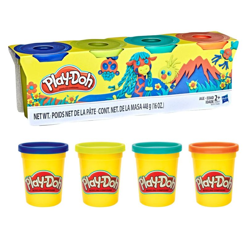 Plastilina play doh store 4 piezas