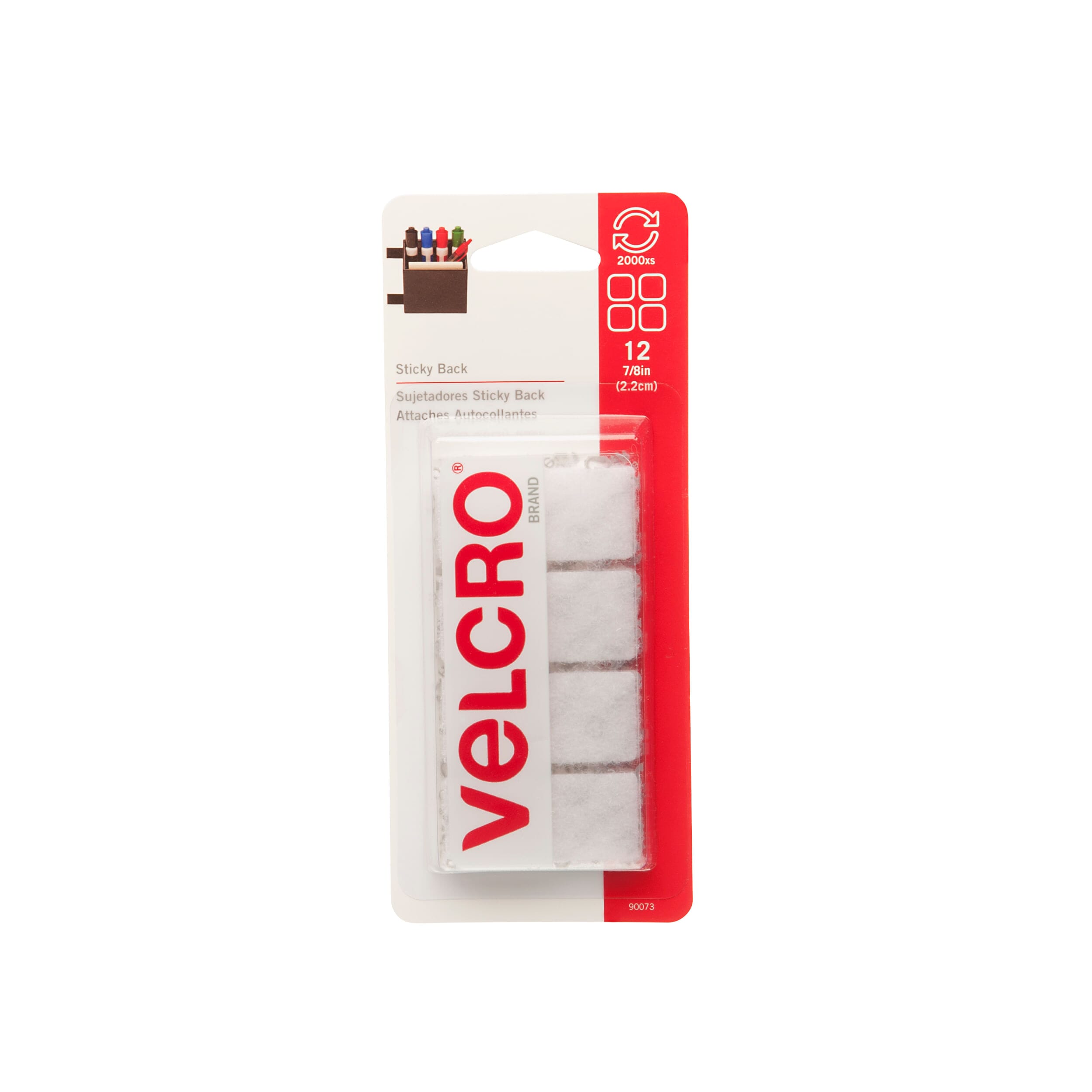 Velcro adhesivo Blanco 2 Centímetros – Cordonerías