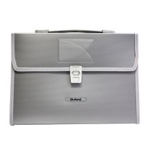 Archivero Expandible Oxford Tamaño Carta 12 Divisiones Plata