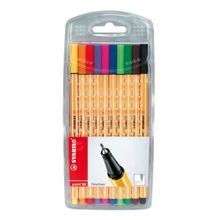 Rotulador Stabilo Point 88 Varios Colores 0.4mm 10 piezas