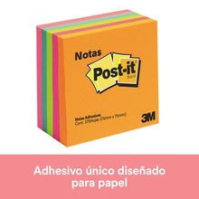 Post-It Notas Neon 3x3" 5 Blocs de 75 hojas