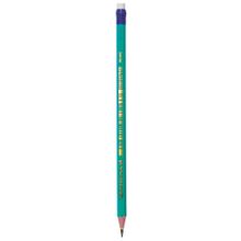 Lápiz Bic Evolution No.2 Verde Hexagonal 12 pzas