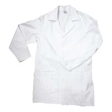 Bata de Laboratorio Infantil Blanca Talla Chica