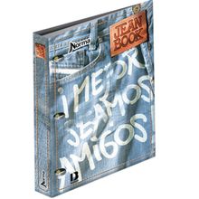 Carpeta Tamaño Profesional 100 Hojas Rayadas Jean Book Varios Modelos 1pza