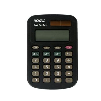 Calculadora de Bolsillo Royal Real Pocket