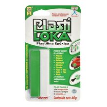 Plastilina PlastiLoka Verde 40g 1pza