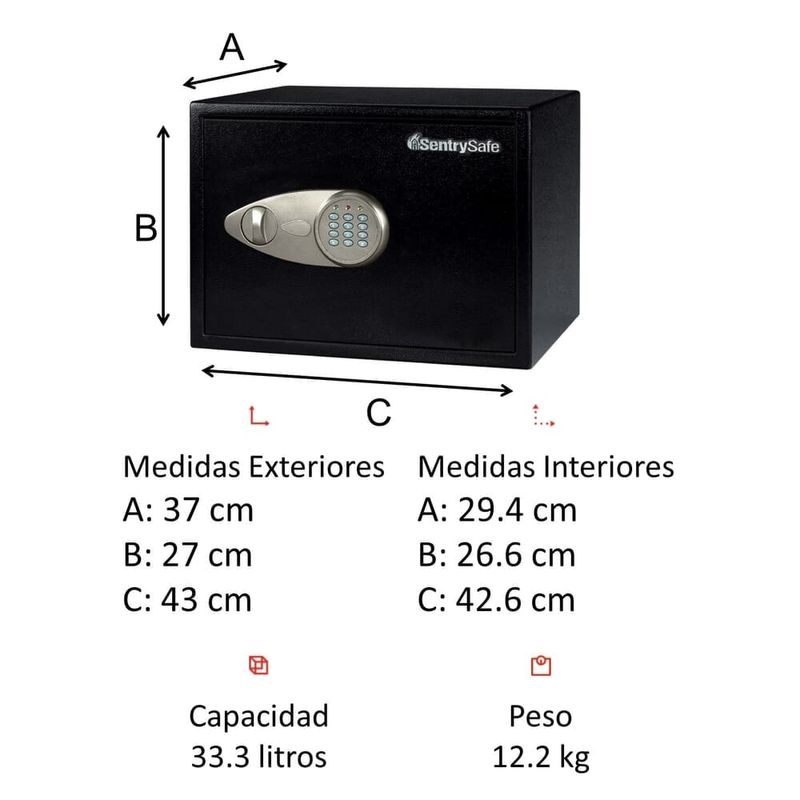 SentrySafe, Caja Fuerte Mecánica | Costco México