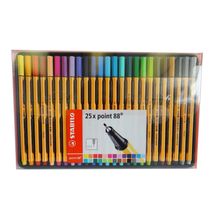 Rotulador Stabilo Point 88 Varios Colores 0.4mm 25 piezas