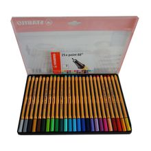 Rotulador Stabilo Point 88 Varios Colores 0.4mm 25 piezas