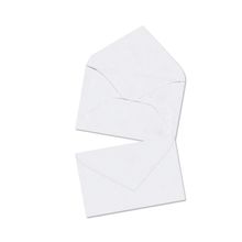 Sobre Social Blanco Solapa Engomada Ascend 90g 6.3x10.2cm 80 piezas