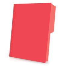 Folder Tamaño Carta Pendaflex Rojo Doble Tonalidad 25 piezas