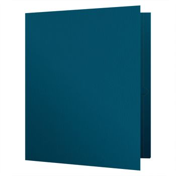 Folder Doble Solapa Tamaño Carta Oxford Azul 5 piezas