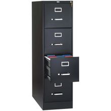 Archivero de 4 Cajones Tamaño Oficio Negro