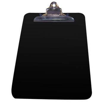 Tabla Sujetadocumentos Tamaño Carta OfficeMax Plástico Reciclado Negro