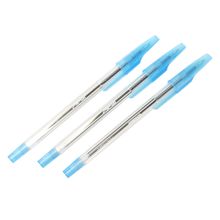Bolígrafo OfficeMax Crystal Punto Mediano Azul 12 pzas