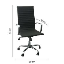 Silla Ejecutiva Modello Negra