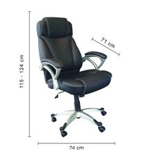 Silla Ejecutiva OfficeMax Olmo Ergonómica Negra