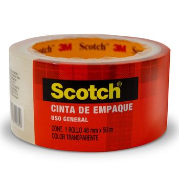 Cinta para Empaque Scotch Transparente 48mm x 50m