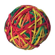 Bola de Ligas de Hule OfficeMax Multicolor No.18 200g