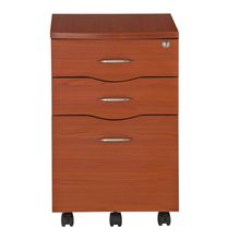 Archivero de 3 Cajones Tamaño Carta Maple