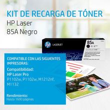 Tóner HP 85A Negro Laserjet Original CE285A