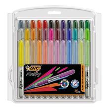 Marcadores Permanentes Bic Marking Punta Fina 36 piezas