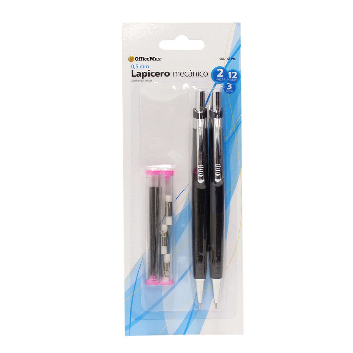 Lapicero Mecánico Office Depot 0.5 mm Colores surtidos 5 piezas