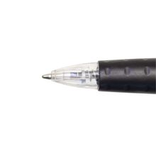 Bolígrafo OfficeMax Retráctil Punto Mediano Negro 12 pzas