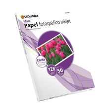 Papel Fotográfico Mate OfficeMax Inkjet Tamaño Carta 50 hojas