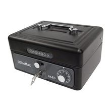 Caja para Dinero con Cerradura y Combinación Negra