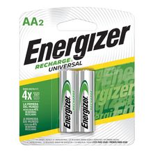 Pila Recargable AA Energizer 2 piezas