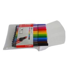 Mini Plumín Stabilo Pen 68 Varios Colores 12 piezas