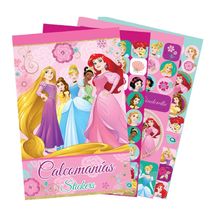 Bloc de Stickers Princesas de Disney Varios Diseños 1 pza