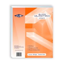 Bloc Milimétrico Opaco JLM 50 hojas